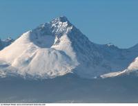 background mountains snowy