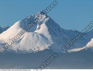 background mountains snowy