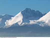 background mountains snowy