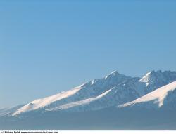 Photo Textures of Background Snowy Mountains