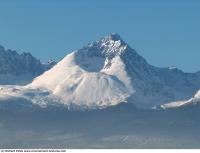 background mountains snowy