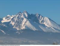 background mountains snowy