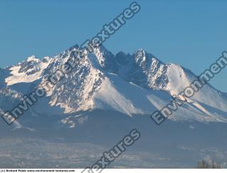 background mountains snowy