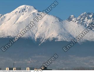 background mountains snowy