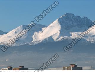 background mountains snowy