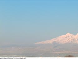 Photo Textures of Background Snowy Mountains