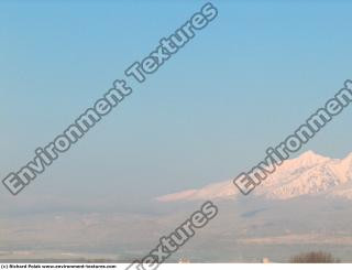 Photo Texture of Background Snowy Mountains