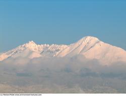 Photo Textures of Background Snowy Mountains