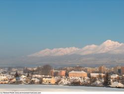 Photo Textures of Background Snowy Mountains