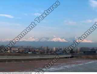 Photo Textures of Background Snowy Mountains