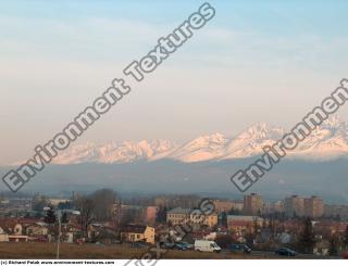 background mountains snowy