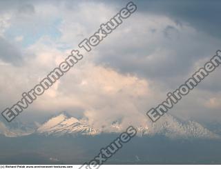 background mountains snowy