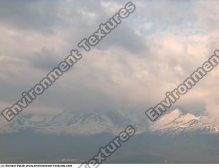 background mountains snowy