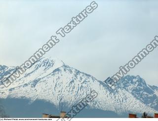 background mountains snowy