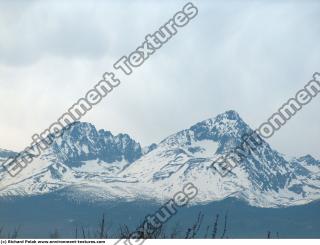 background mountains snowy