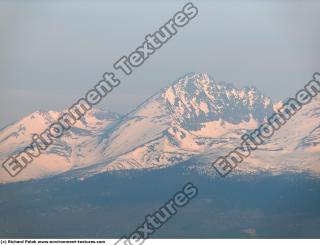 background mountains snowy