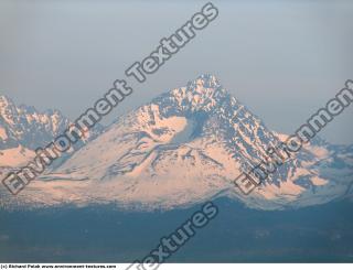 background mountains snowy