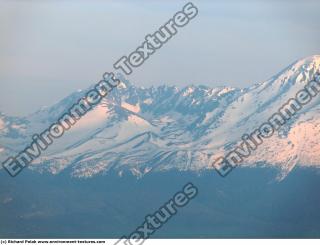 background mountains snowy