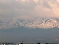 Photo Textures of Background Snowy Mountains