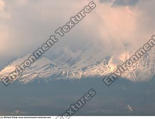 background mountains snowy