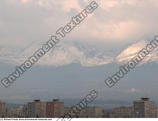 background mountains snowy