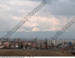 background mountains snowy