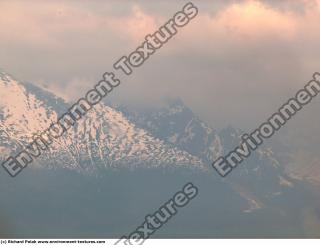 background mountains snowy