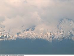 Photo Textures of Background Snowy Mountains