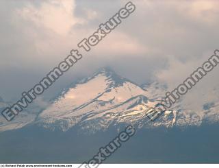 background mountains snowy