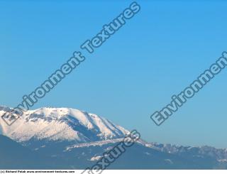 Photo Textures of Background Snowy Mountains