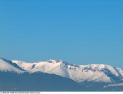 Photo Textures of Background Snowy Mountains