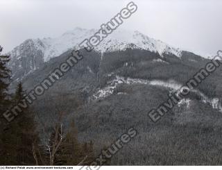 background mountains snowy