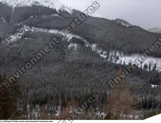 background mountains snowy