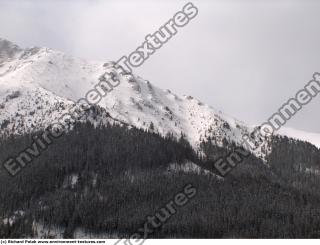 background mountains snowy