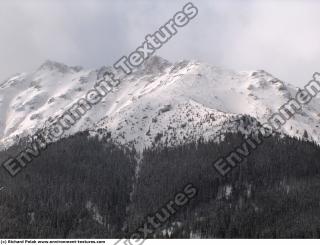 background mountains snowy