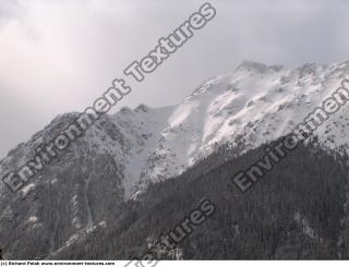 background mountains snowy