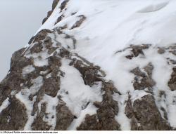 Photo Textures of Background Snowy Mountains