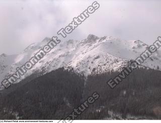 background mountains snowy