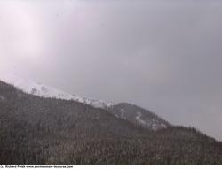 Photo Textures of Background Snowy Mountains