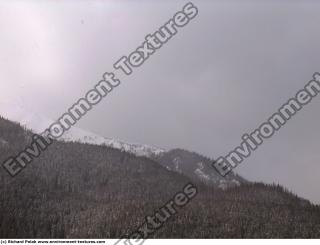 background mountains snowy