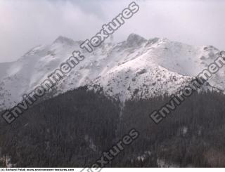 background mountains snowy