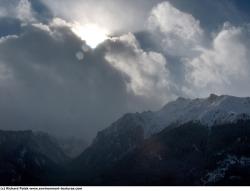 Photo Textures of Background Snowy Mountains