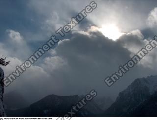 background mountains snowy