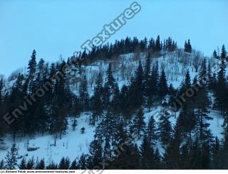 background mountains snowy