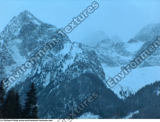 background mountains snowy