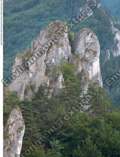 Photo Textures of Background Mountains