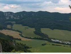 Photo Textures of Background Mountains