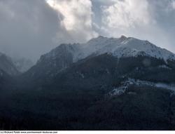 Photo Textures of Background Mountains