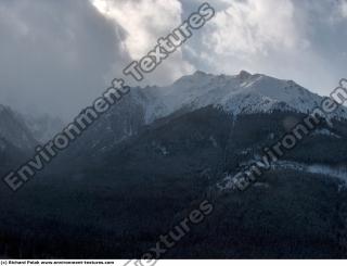 background mountains snowy