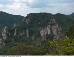 Photo Textures of Background Mountains